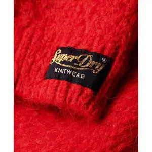 Women's textured short sweater Superdry Vintage image-5