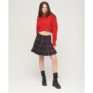 Women's textured short sweater Superdry Vintage image-2