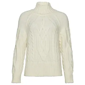 Women's high neck cable knit sweater Superdry image-0