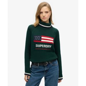 Women's roll-neck sweater Superdry Americana image-1