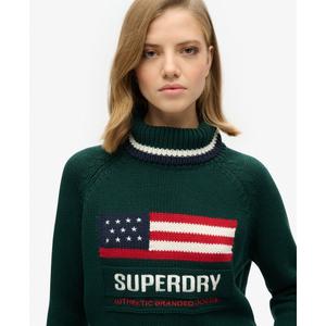 Women's roll-neck sweater Superdry Americana image-4