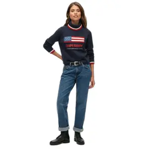 Women's roll-neck sweater Superdry Americana image-2