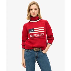 Women's roll-neck sweater Superdry Americana image-1