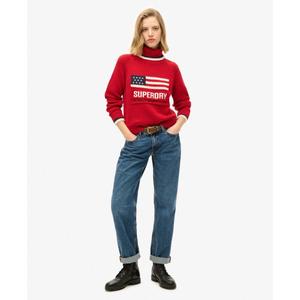 Women's roll-neck sweater Superdry Americana image-2