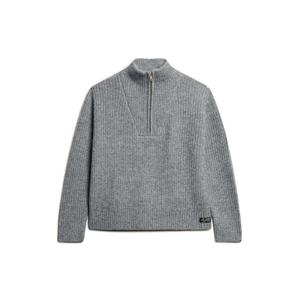 w6110554a-04q-pull-a-collo-camionista-donna-superdry-essential-antracite-screziato
