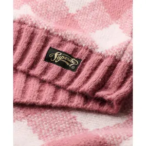 Diamond pattern jumper for women Superdry image-5