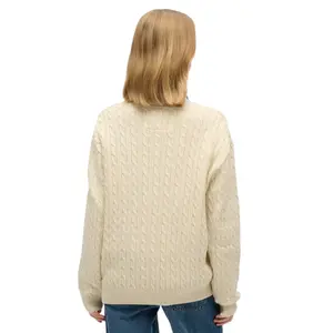 Oversized twisted pullover for women Superdry image-3