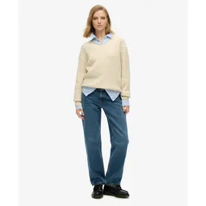 Oversized twisted pullover for women Superdry image-2