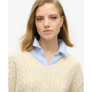 Oversized twisted pullover for women Superdry image-4
