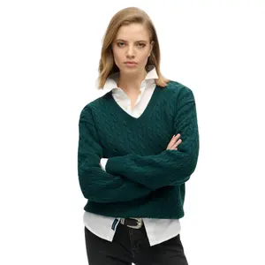 Oversized twisted pullover for women Superdry image-1