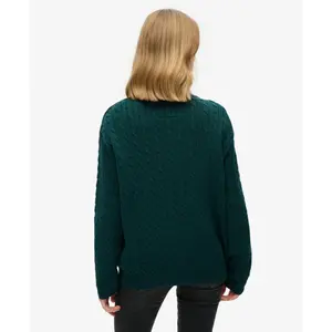 Oversized twisted pullover for women Superdry image-3
