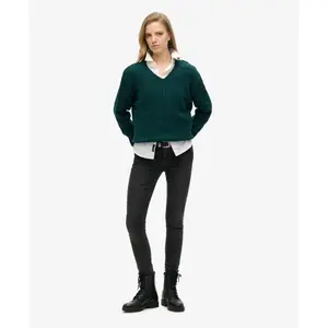 Oversized twisted pullover for women Superdry image-2