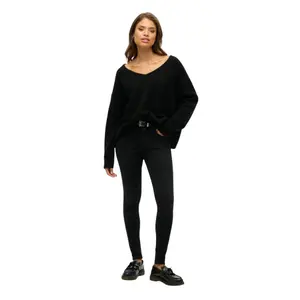 Oversized V-neck pull for women Superdry image-1