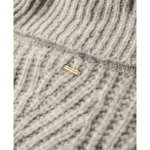 Sweater côtelé escovado com decote amplo feminino Superdry image-5