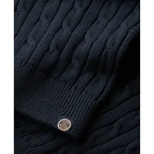 Oversized twisted knit V-neck pullover for women Superdry image-5