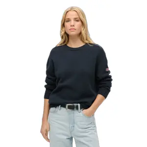 Salta de pescoço redondo de mulher Superdry slouchy image-1