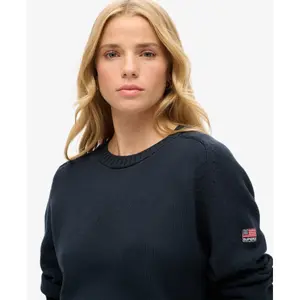 Salta de pescoço redondo de mulher Superdry slouchy image-4