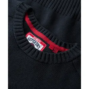 Salta de pescoço redondo de mulher Superdry slouchy image-5