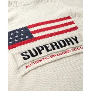 Women's crew-neck sweater Superdry Americana image-5