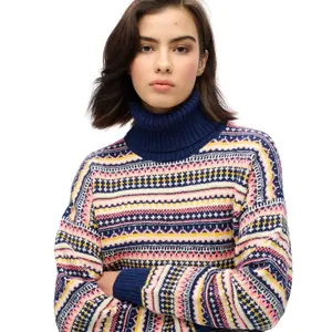 Pull texturé à rayures femme Superdry image-4