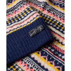 Pull texturé à rayures femme Superdry image-5