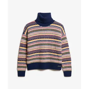 Pull texturé à rayures femme Superdry image-0