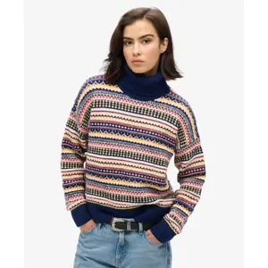 Pull texturé à rayures femme Superdry image-1