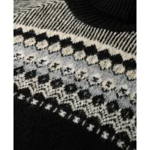 Women’s roll-neck jacquard jumper Superdry image-5