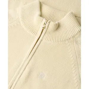 Klassischer Pulli mit Reißverschlusskragen aus Baumwolle für Frauen Superdry image-5