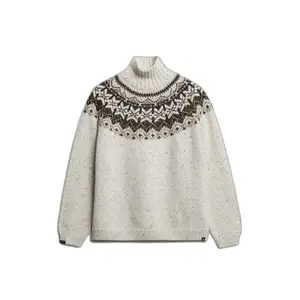 Pull a collo alto in jacquard donna Superdry image-0