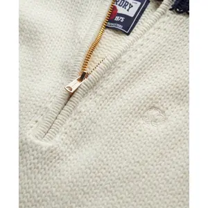 Dames fleece vest met rits en rand Superdry image-5