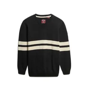 Women's striped V-neck sweater Superdry image-0