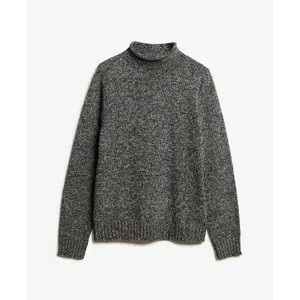 Jersey de cuello alto estilo años 90 para mujer Superdry image-0