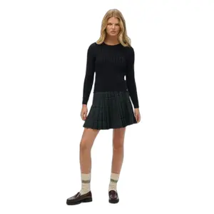 Pull à torsades fines essentials col rond femme Superdry image-2