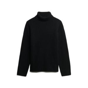 Women's brushed cable-knit roll neck jumper Superdry