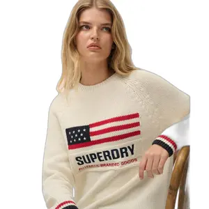 Pullover mit Rundhalsausschnitt Damen Superdry Americana image-5