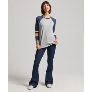Dames flared skinny jeans Superdry image-1