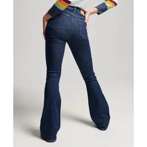 Dames flared skinny jeans Superdry image-2
