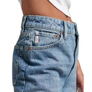 Calças de mulher rectas Superdry image-3