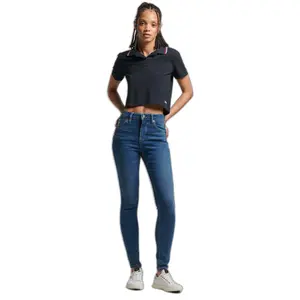 Jeans skinny a vita alta da donna Superdry Vintage image-1