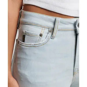 Women's high-waisted skinny jeans in organic cotton Superdry image-2