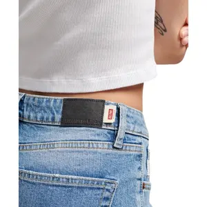 Ausgestellte Slim-Fit-Jeans mit halbhoher Taille Damen Superdry image-6