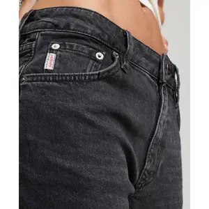 Women's mid-rise flared slim jeans Superdry image-3
