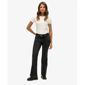 Schlangenförmige, mittelhohe Jeans aus Bio-Baumwolle für Frauen Superdry image-2