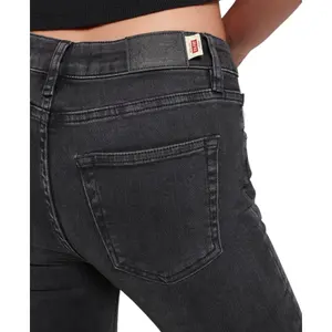 Jeans skinny donna a vita media in cotone bio Superdry Vintage image-5