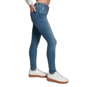 Jeans skinny donna a vita media in cotone bio Superdry Vintage image-3