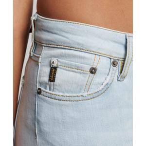 Jeans donna in cotone biologico a vita media Superdry Skinny Vintage image-2