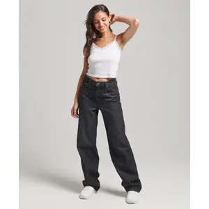 Jeans large organic cotton woman Superdry image-1