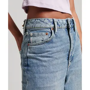 Jeans damska bawełna organiczna broadcloth Superdry image-3