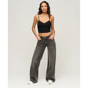 Jeans large organic cotton woman Superdry image-1
